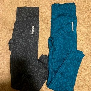 Gymshark adapt animal leggings. Size small.